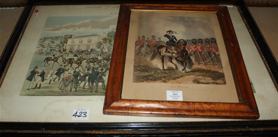 Doncaster Races and Victorian print